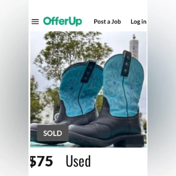 “Ariat” Leather Western Boots  
Size 8.5 - Picture 12 of 12